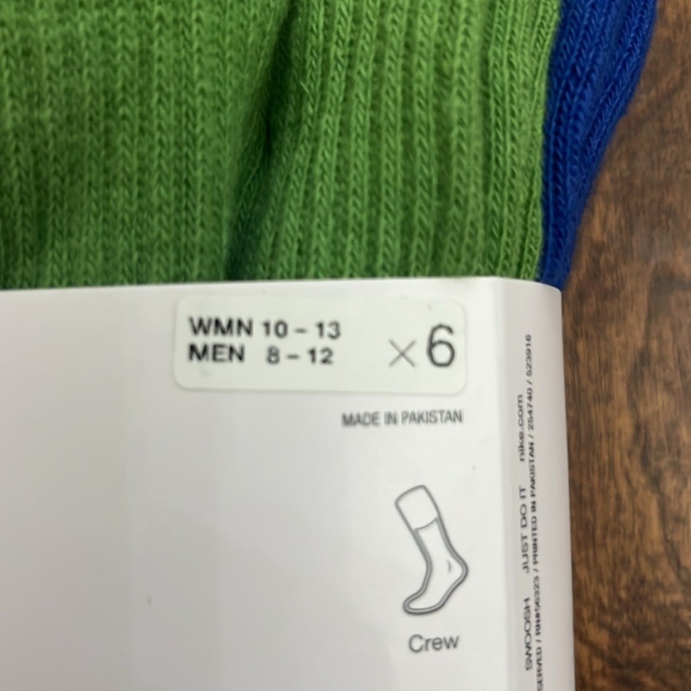 Nike Multi Sport Crew Socks Size L - Picture 15 of 17